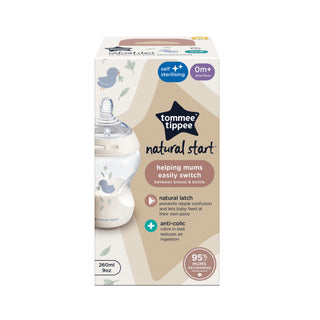 Tommee Tippee - Biberon Natural Start 260 ml décor