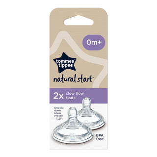 Tommee Tippee - Pack 2 tétines débit lent