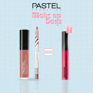 Pastel Pack Daylong Lipcolor Kissproof + Show By Pastel Lip liner = Gloss Cherry
