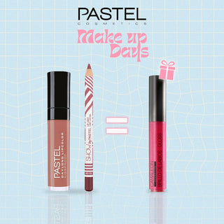 Pastel Pack Daylong Lipcolor Kissproof + Show By Pastel Lip liner = Gloss Cherry