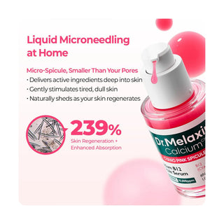 DR MELAXIN CALCIUM CEMENRETE CYANO PINK SPICULE SERUM 30 ML