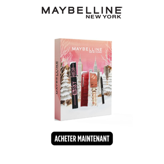 Maybelline Coffret Put Your Glam On Display - Vinyl Ink 30 + Cosmic Black + Highlighter NU 22 +  Mini Gel liner