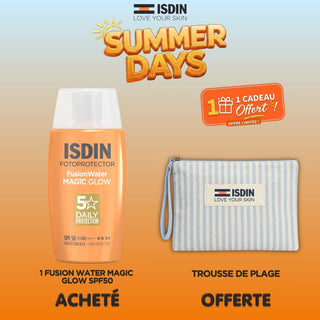 ISDIN Fotoprotector Fusion Water Magic Glow SPF50 50ml = Trousse Offerte