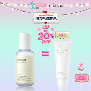 Mixsoon Soybean Milk Serum 50ml = Bean Cream 15ml Offerte
