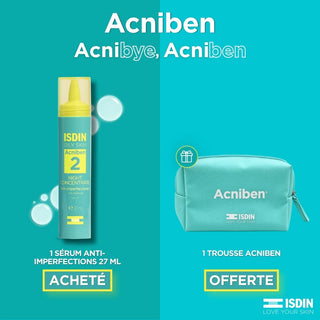 ISDIN ACNIBEN 2 SÉRUM DE NUIT 27 ML = TROUSSE OFFERTE
