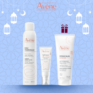 AVÈNE Routine Apaisante – Eau Thermale 300 ml + Tolérance Control Crème 40 ml=XeraCalm Nutrition Lait Hydratant 200 ml OFFERT