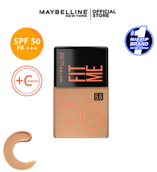 Maybelline New York - Fond de teint Fit Me Fresh Tint  SPF 50 = Micellar Vit C 100ML