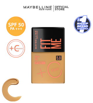 Maybelline New York - Fond de teint Fit Me Fresh Tint  SPF 50 = Micellar Vit C 100ML