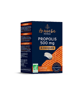 DIETAROMA PROPOLIS à croquer BIO 20 comprimés