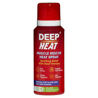 Deep Freeze Deep Heat Muscle Rescue Heat Spray 72.5ml