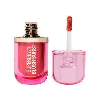 Revolution Superdewy Blush Plump Serum Liquid Blush Strawberry Milkshake Cool Pink