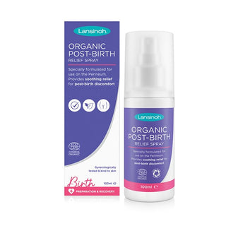 Lansinoh Organic Post-Birth Spray Apaisant Post-Accouchement Bio - 100ml