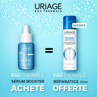 Uriage Eau Thermale Sérum Booster HA 30ml = Eau Thermale Réparatrice 50ml Offerte