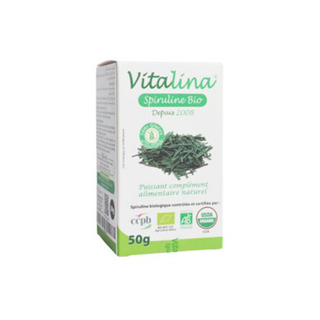 Vitalina Spiruline En Paillettes – 50 G