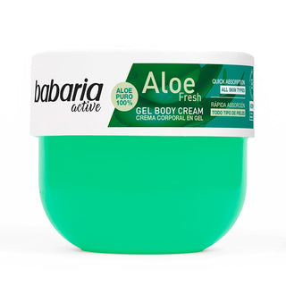 BABARIA CREME CORPORELLE APRES SOLEIL FRAICHE A L'ALOE VERA 400ml