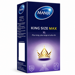 MANIX KING SIZE MAX & MANIX SKYN يشعر بكل شيء طوال الليل جل مزلق طويل 80 مل