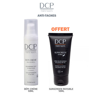 DCP DEPI CREME HEXA ACTIFS 6 DEPIGMENTANT ACTIF 50ML = DCP SUNSCREEN INVISIBLE 50ML