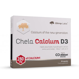 OLIMP LABS CHELA CALCIUM D3 280 MG DE CALCIUM 30 CAPSULES
