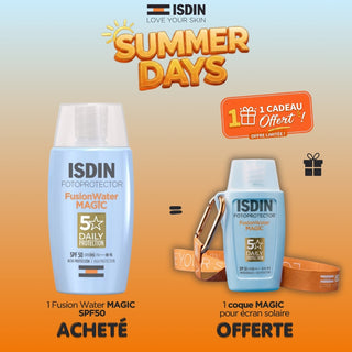 ISDIN Fotoprotector Fusion Water Magic SPF50 50ml = Coque Écran Offerte