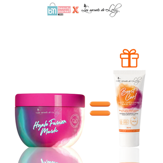 Les Secrets de Loly Hyalu Fusion Mask 300ml = Boost Curl 30ml Offerte