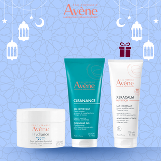 Avène - hydrance aqua-gel crème hydratante 50 ml+cleanance gel nettoyant 200ml=XERACALM NUTRITION LAIT HYDRATANT 200 ML offert