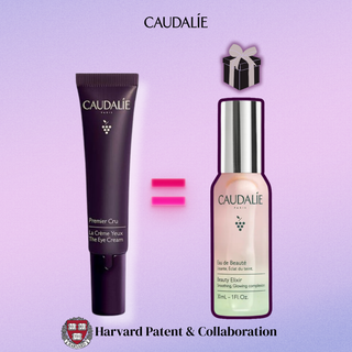 CAUDALIE Premier Cru – La Crème Yeux 15 ml = Eau de Beauté  30ML OFFERTE