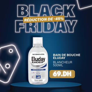 ELUDAY BLANCHEUR BAIN DE BOUCHE 500 ML