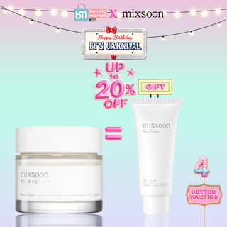Mixsoon Bean Cream 50ml = Bean Cream 15ml Offerte