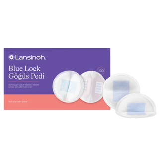 Lansinoh Coussinets d'allaitement  Blue Lock 100 pièces