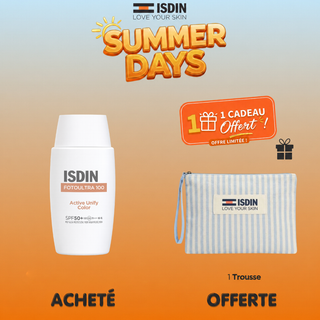 ISDIN Foto Ultra 100 Active Unify COLOR Fusion Fluid SPF 50+ = TROUSSE OFFERTE