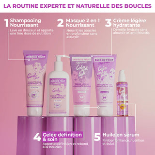 ENERGIEFRUIT COCO CURL GELÉE SOIN DÉFINITION BOUCLES - HUILE DE COCO - SANS SILICONE  200ML