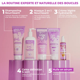 ENERGIEFRUIT HUILE EN SÉRUM SOS CURL GLOSS - HUILE DE RICIN  75ML
