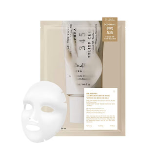 Dr. Althea 345 Relief Cream Mask 25 g x4, pack de 4 masques visage coréens hydratants et apaisants, BeautyMarket parapharmacie Maroc