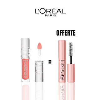 L'Oréal Paris LIP OIL PLUMP AMBITION 601 WORTH IT = Mini mascara paradise offerte