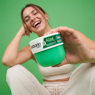 BABARIA CREME CORPORELLE APRES SOLEIL FRAICHE A L'ALOE VERA 400ml