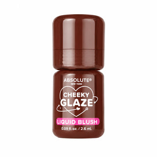ABSOLUTE NEW YORK CHEEKY GLAZE LIQUID BLUSH CHILI BROWN 2.6ML