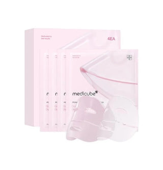 MEDICUBE PDRN PINK COLLAGEN GEL MASK X4 UNITES