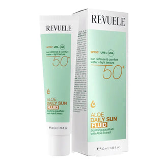 Revuele Aloe Daily Aloe Daily Sun Fluide Solaire Visage Hydratant SPF 50+ 40 ml