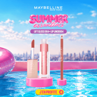 MAYBELLINE LIFTER GLOSS À LÈVRES REPULPANT 004 SILK + LIFTER LINER OUT OF LINE 04