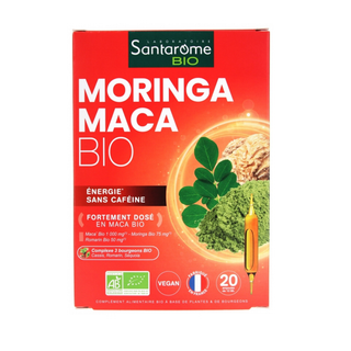 Santarome Bio Moringa Maca Bio 20 Ampoules