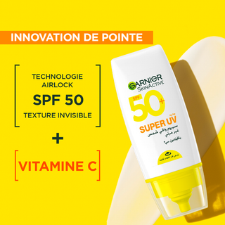 Garnier Super UV Invisible Serum Sunscreen SPF 50 PA++++ UVA/B = Roller OFFERT