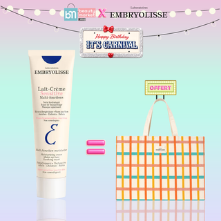 Embryolisse Lait-Crème Sensitive 100ml = Tote Bag Offert