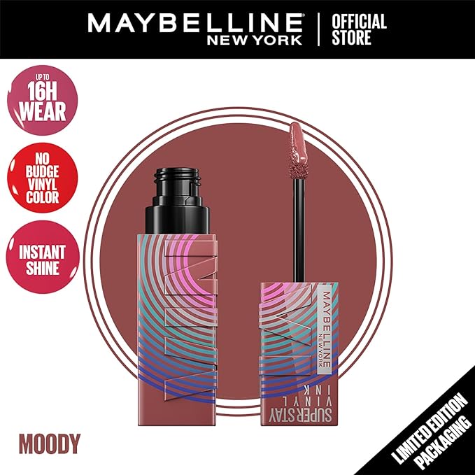 MAYBELLINE SUPER STAY VINYL INK LIQUID LIP COLOR LTD EDITION MUSIC COLLECTION