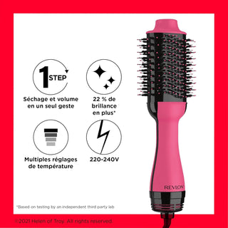 Revlon One-Step hair dryer and Volumiser 2-in-1 Pink Edition