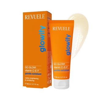 Revuele Go Glow! Exfoliant Doux Éclat aux Vitamines C, E et F 80ML