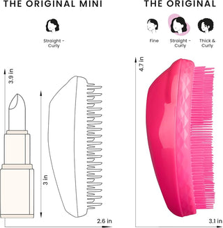 TANGLE TEEZER BROSSE À CHEVEUX THE ORIGINAL ROSE