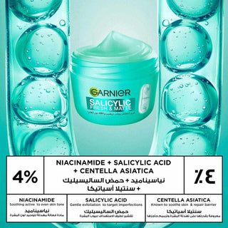 GARNIER CRÈME SORBET SALICYLIC HYDRATANTE ANTI-IMPERFECTIONS 85 ML