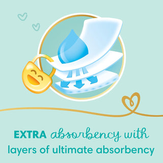 PAMPERS COUCHES PREMIUM EXTRA CARE TAILLE 1 (2-5 KG) 60 UNITÉS
