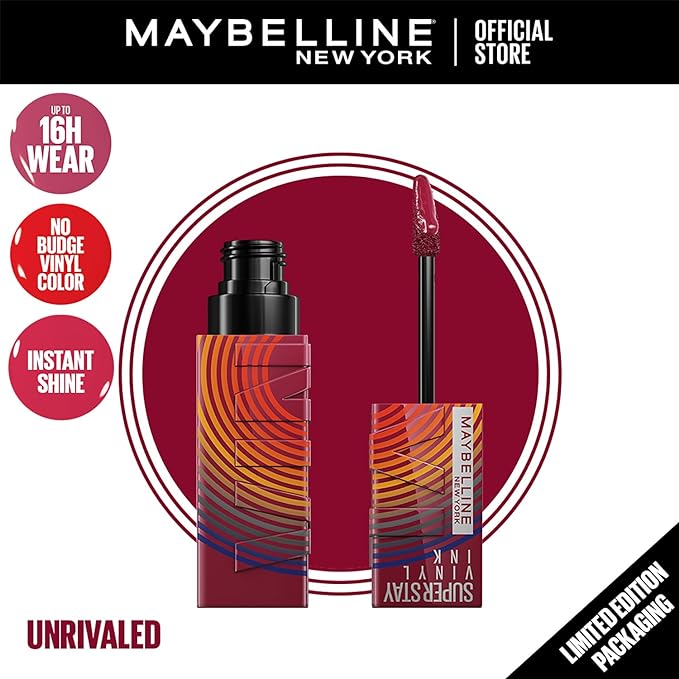 MAYBELLINE SUPER STAY VINYL INK LIQUID LIP COLOR LTD EDITION MUSIC COLLECTION