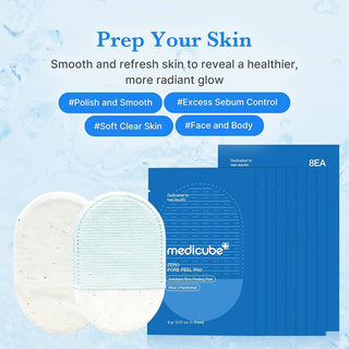 MEDICUBE Zero Pore Peel Pads 8 Unites